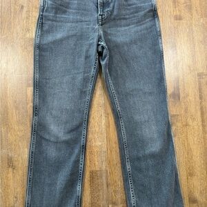 Everlane Cheeky Bootcut Washed Black Jeans | Size 4